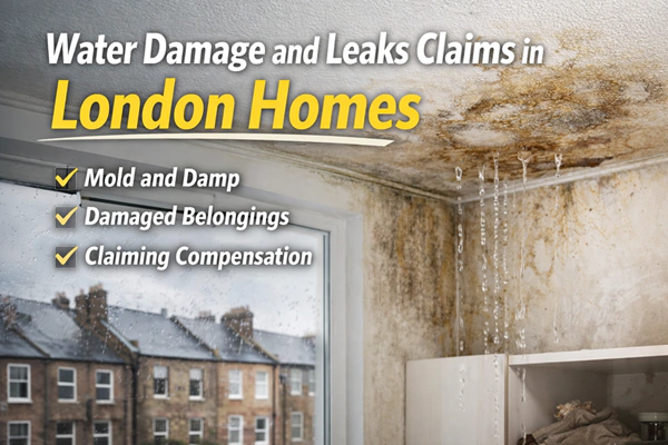 Water Damage and Leak Claims in London